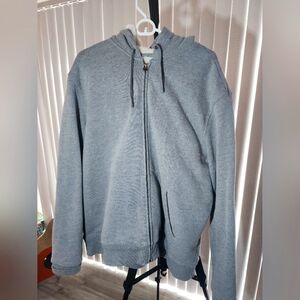 Sonoma Grey Zipper Sweater
